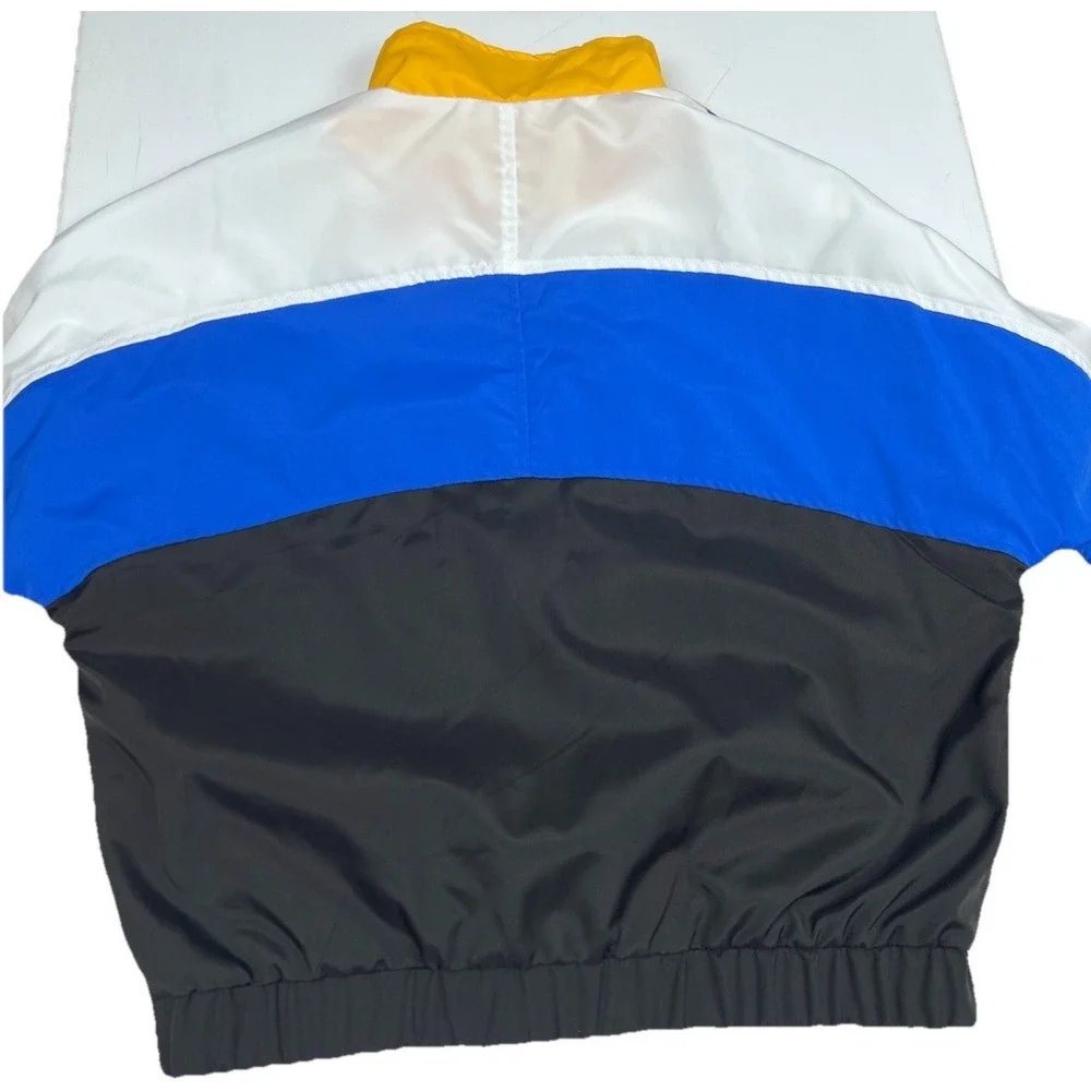 LOLANTA Boys' Girls' Color Block Jacket Track Pants Sets Hip Hop Dance Patchw...